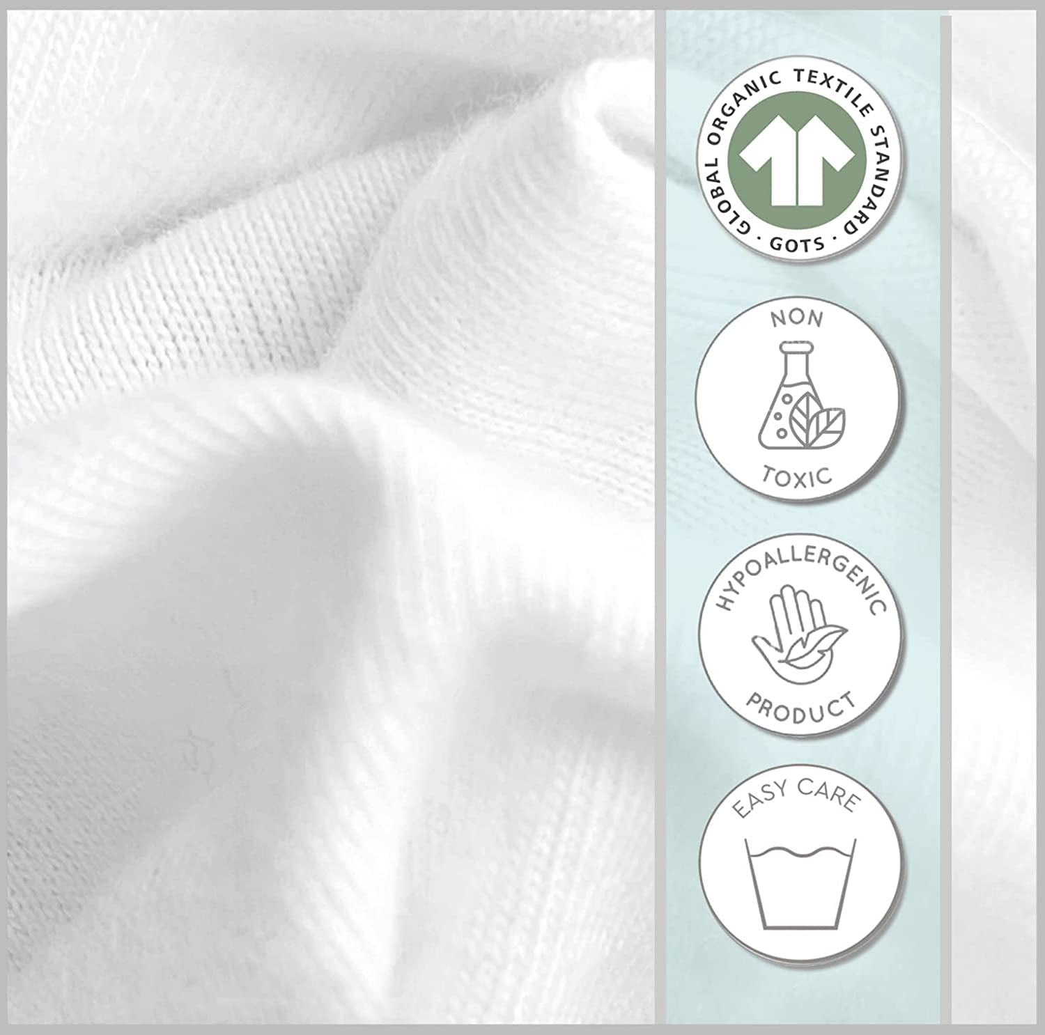 100% Organic Cotton Fitted Bassinet Sheets Fits Halo, Snoo, Graco, Dream on Me, Delta, and All Other Standard Size Bassinets. 3 Pk Adapts to Oval, Hourglass & Rectangle Shaped Bassinet Pads.